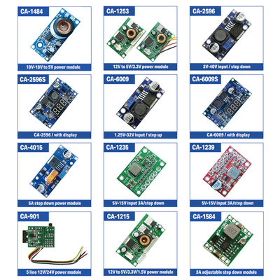 نوع استاندارد نصب ماژول مرحله ای DC-DC برای صفحه مدار PCB 10-18V