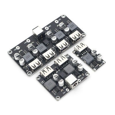 برد کنورتر تقویت کننده دو USB مرحله پایین ماژول منبع برق QC3.0 QC2.0 6-32V 9V 12V 24V