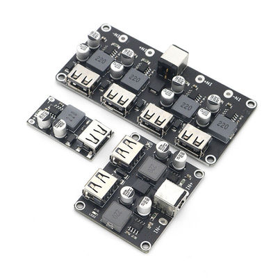 برد کنورتر تقویت کننده دو USB مرحله پایین ماژول منبع برق QC3.0 QC2.0 6-32V 9V 12V 24V