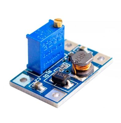 ماژول 2A Step-UP Voltage Boost Converter برای پیاده سازی منبع برق DC-DC SX1308