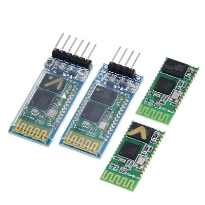 ماژول بی سیم بلوتوث HC-05 HC-06 گیرنده RF با فرکانس 2.4G 3.3V سطح TTL و 10 متر محدوده تبدیل UART