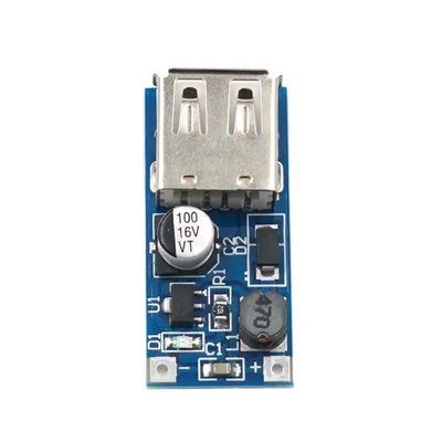 باتری تک سلولی ماژول منبع برق 5V 600MA شارژر DC-DC Boost Converter