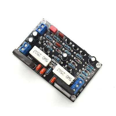 100W DC 35V C1-001 یک کانال هیفی تقویت کننده صوتی با لوله های 2SC5200 2SA1943