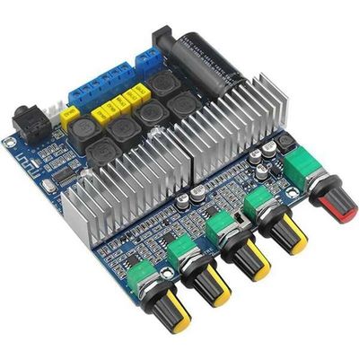 برد تقویت کننده قدرت صوتی 2.1 کاناله CA-3169B با صدایی با کیفیت بالا و طراحی فشرده 100x75x30mm