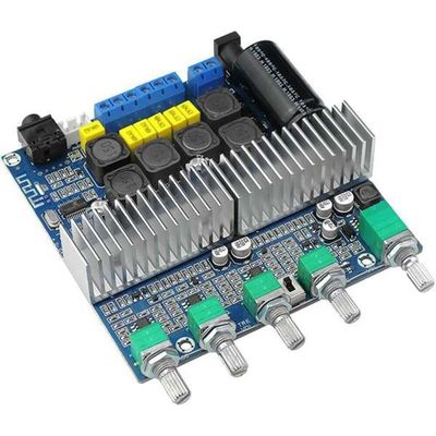 برد تقویت کننده قدرت صوتی 2.1 کاناله CA-3169B با صدایی با کیفیت بالا و طراحی فشرده 100x75x30mm