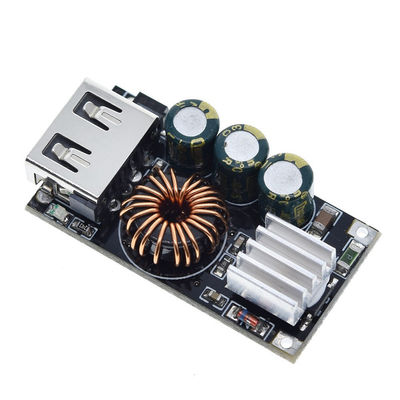 شارژ اضطراری تلفن همراه با QC3.0 DIY fast charger board و منبع برق 24W