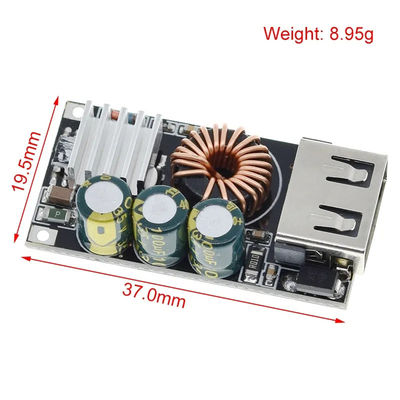 شارژ اضطراری تلفن همراه با QC3.0 DIY fast charger board و منبع برق 24W