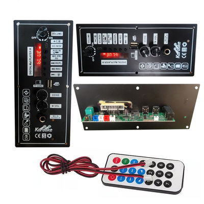 10W 20W قدرت بلوتوث سازگار باتری لیتیوم قابل شارژ مجدد تابلو تقویت کننده با MP3 پلیر و میکروفون