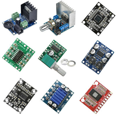 ماژول تقویت کننده برق دیجیتال 35 وات TDA8932 صفحه صوتی آبی برای ولتاژ کاری DC 10-30V