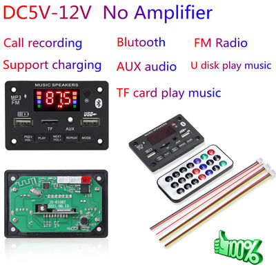 ماژول پخش کننده MP3 بی سیم BT 5.0 با 6-12V DC و پشتیبانی از صوتی بدون از دست دادن برای سیستم های صوتی خودرو