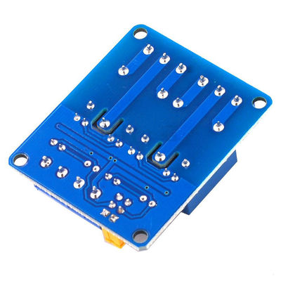 ماژول رله 2 کانال با جداسازی دو اپتوکوپلر 3.3V 5V 12V 24V ماژول منبع برق