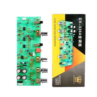 پیش تقویت کننده دوگانه AC Series Power Amplifier Board Preamp DX338A با دو لاین 12 ولت و مقایسه کننده