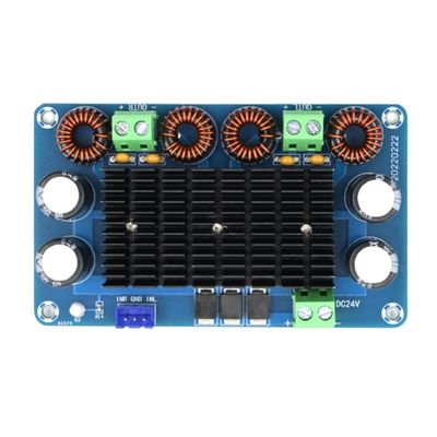 150W + 150W کارت صوتی تقویت کننده قدرت بالا با خروجی DC 12-28V برای برابر کننده استریو سینما خانگی