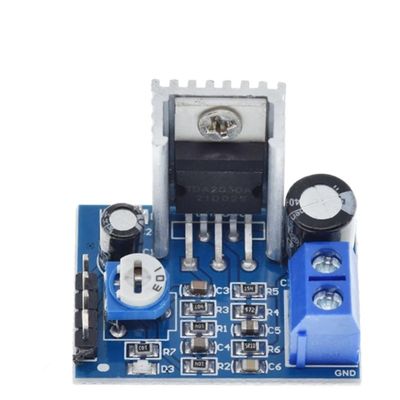 6-12V TDA2030 ماژول برد تقویت کننده صوتی با خروجی 18W و حجم تنظیم پذیر