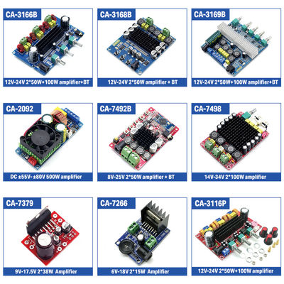 تخته کنترل صدا با قدرت بالا TPA3116D2 تقویت کننده دیجیتال با عملکرد 12-24v