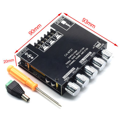 CA-MT21 2.1 کانال BT 5.0 Subwoofer Amplifier Board 2*50W+100W 12-24V AMP+BT