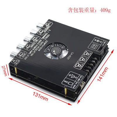 CA-AS21 2.1 کانال BT Subwoofer Amplifier برد صوتی 2*220W+350W 12-24V AMP