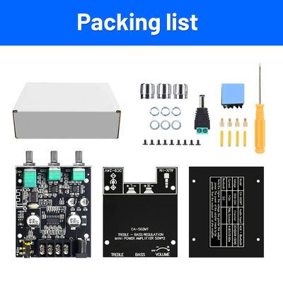 CA-502MT 5.0 BT Digital Audio Amplifier Board 2*50W ماژول AMP 12-24 ولت