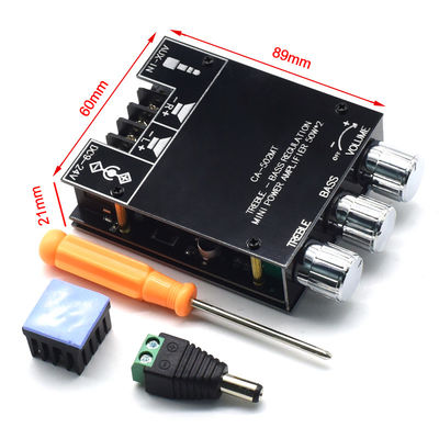 CA-502MT 5.0 BT Digital Audio Amplifier Board 2*50W ماژول AMP 12-24 ولت