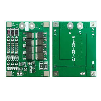 CA-3S-25A-B-T لیتیوم یون 18650 BMS PCM باتری محافظ صفحه BMS PCM با تعادل برای لیتیوم یون لیپو باتری بسته سلول ماژول DIY