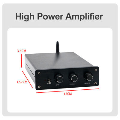تقویت کننده قدرت صوتی خانگی 100W * 2 + 200W با بلوتوث 5.0 و 2.1 کانال مینی HiFi استریو کلاس D تقویت کننده دیجیتال