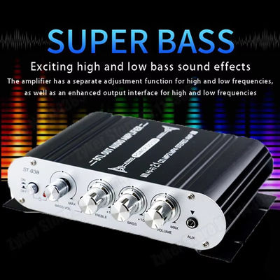 2.1 کانال 12V تقویت کننده هیئت مدیره Subwoofer خانه تقویت کننده قدرت مدار هیئت مدیره قابل شارژ مجدد تقویت کننده De Potencia Hi-Fi دیجیتال