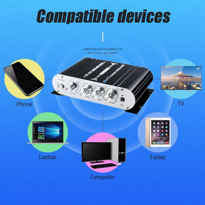 برد تقویت کننده 2.1 کاناله 12 ولت با توان خروجی 80WX2+80W برای صدای دیجیتال Hi-Fi خانگی