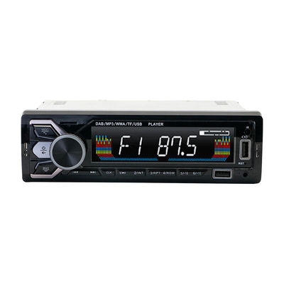 رادیو ماشین جهانی 60Wx4 سریرو MP3 پلیر FM گیرنده رادیو استریو موسیقی صوتی USB / SD با ورودی Dash AUX