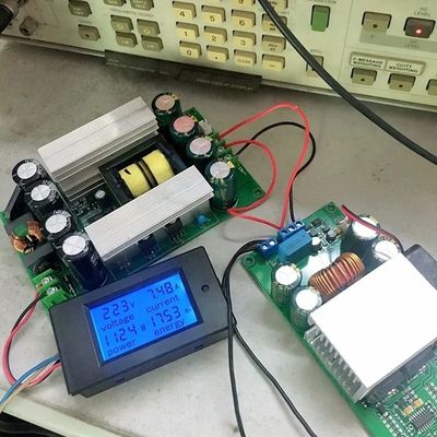 دو خروجی 1000W LLC نرم کنترلی تقویت کننده قدرت بورد ±35V تا ±80V DIY Audio Board Mount AC DC Converters