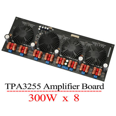 TPA3255 8 کانال صفحه تقویت کننده قدرت دیجیتال 300W*8 کلاس D تقویت کننده های صدا آمپلیفایر صوتی DIY 7.1 سینمای خانگی