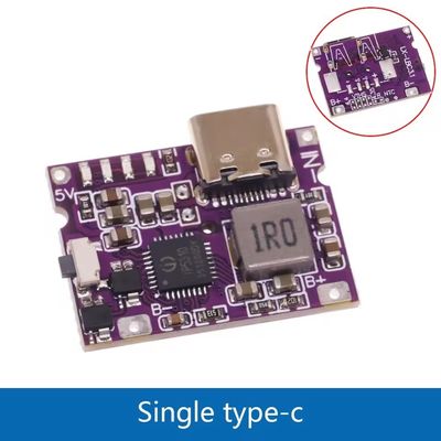 IP5310 ماژول قدرت مرحله ای نوع C USB Boost Converter 5V 4.2V 3A باتری لیتیوم شارژ بورد با شاخص LED