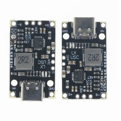 نوع C USB 2/3S BMS 15W 8.4V 12.6V 1.5A ماژول تقویت شارژ باتری لیتیوم با پشتیبانی متعادل شارژ سریع با شاخص