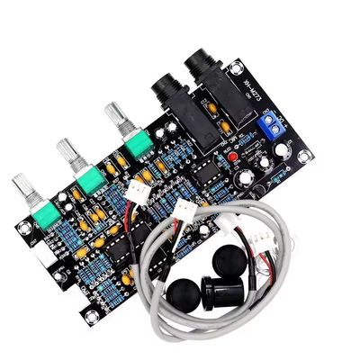 XH-M273 PT2399 Digital Preamplifier Board 12-24V DC با فرکانس استریو برای کنترل میکروفون کاراکه