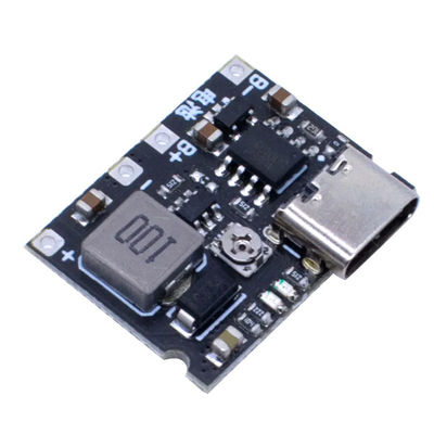 3.7V تا 9V 5V 2A DC-DC ماژول تقویت مرحله ای 18650 باتری لیتیوم شارژ کردن تخلیه هیئت مدیره نوع C DC TP4056