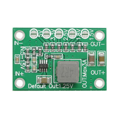Creatall CA-1235 3A 5V-15V کنورتر ولتاژ تنظیم شده با 20mm مدال مدار یکپارچه ماژول منبع برق تلویزیون LED