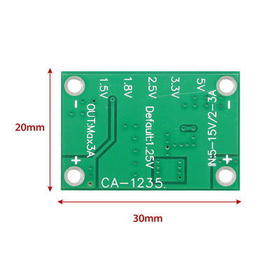 Creatall CA-1235 3A 5V-15V کنورتر ولتاژ تنظیم شده با 20mm مدال مدار یکپارچه ماژول منبع برق تلویزیون LED
