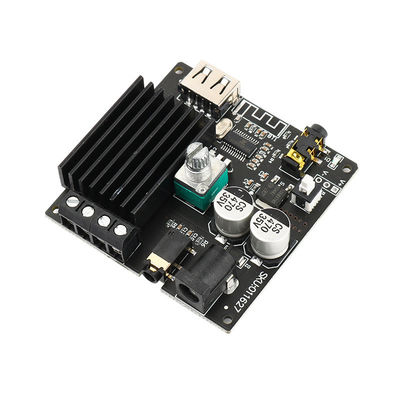 BT 5.0 صفحه تقویت کننده قدرت دیجیتال 100W * 2 استریو مینی ماژول صوتی DIY با پشتیبانی U Disk &amp; AUX Input
