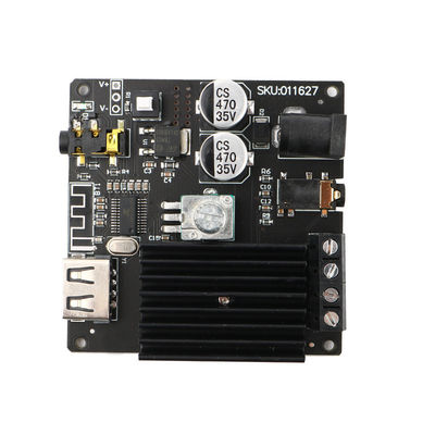 BT 5.0 صفحه تقویت کننده قدرت دیجیتال 100W * 2 استریو مینی ماژول صوتی DIY با پشتیبانی U Disk &amp; AUX Input