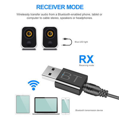 استریو BT RCA USB 3.5mm AUX Mini Amplifier HIFI Audio USB BT 5.0 فرستنده گیرنده برای تلویزیون PC خانه استریو آڈیو ماشین