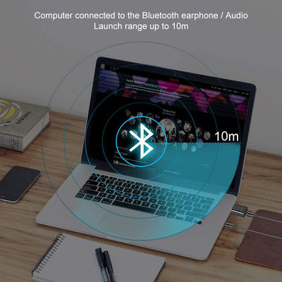 استریو BT RCA USB 3.5mm AUX Mini Amplifier HIFI Audio USB BT 5.0 فرستنده گیرنده برای تلویزیون PC خانه استریو آڈیو ماشین