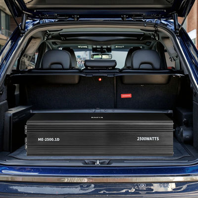 تقویت کننده قدرت صوتی ماشین کلاس D RMS 2500Wrms 1 Ohm امپدانس Spl Mono Power Amplifier با Crossovers