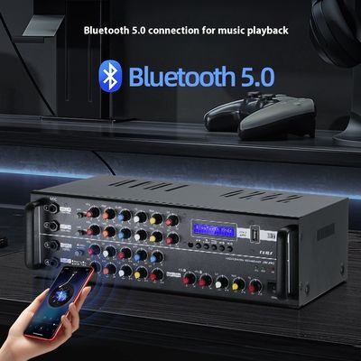 PA-803WH 2.0 Channel 400W Home Amplifier Hot Selling High Power Receiver with BT Wireless Power Booster Metal Material