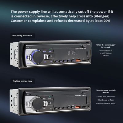 Creatall Neutral JSD-530L پخش کننده MP3 خودرو با اتصال USB برای کارت بلوتوث رادیو کنترل مرکزی کیفیت صدا بدون از دست دادن