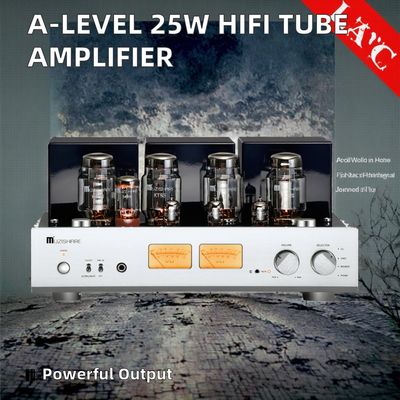 A-Level 25W + 25W خانه HIFI لوله تقویت کننده صوتی قدرت بالا خروجی یکپارچه هدفون گیرنده های بلندگو کلاس تقویت کننده
