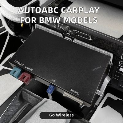 آداپتور بی‌سیم CarPlay اندروید Autoabc سازگار با NBT/CIC برای مدل‌های E70 F20 X1 X3 F25 F26 F48 Mini X4 X5 X6 F56 F15