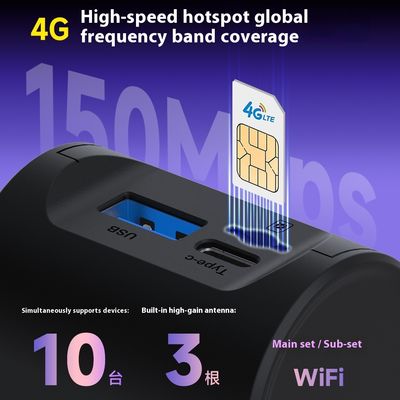 شارژر فندکی 65 واتی با سرعت بالا، 4G WiFi6، شارژ سریع Type-C + USB، سازگار با چند دستگاه، 1 سال گارانتی، لوازم الکترونیکی خودرو