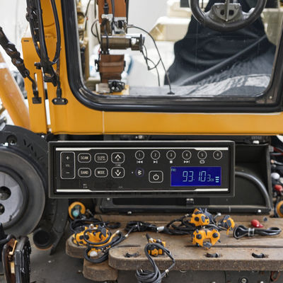 صفحه نمایش سیستم صوتی خودرو M200 Global One DIN با قابلیت Android Auto، رادیو بیل مکانیکی MP3 FM USB Aux Control، باند موج AM