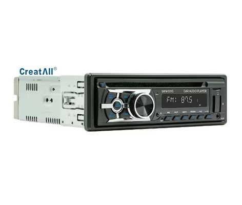 پخش کننده MP3 تک دیسکی Creatall در خودرو با هوشمندی برای بلوتوث چندرسانه ای CD/VCD/DVD، شیار کارت، اتصال USB، رادیو