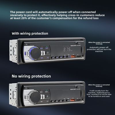 پخش کننده MP3 خودرو Creatall با اتصال بی سیم BT رابط USB رادیو FM محصول جدید مرزی