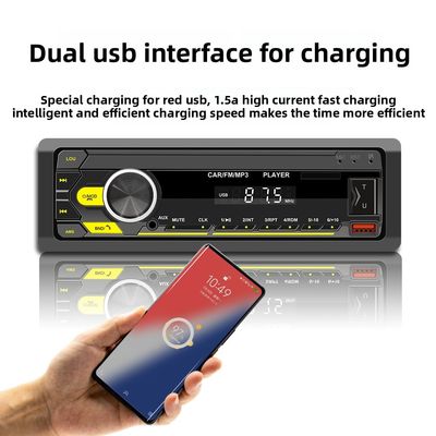 Creatall Ai Smart BT Wireless Car MP3 Player با اتصال USB و موقعیت گذاری رادیویی شارژر جدید بدون تلفات موسیقی شامل